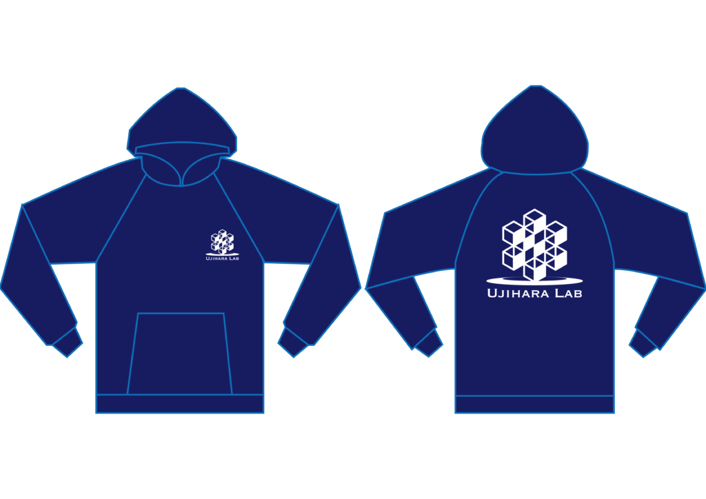 宇治原研究室 さま ロゴ（パーカー）