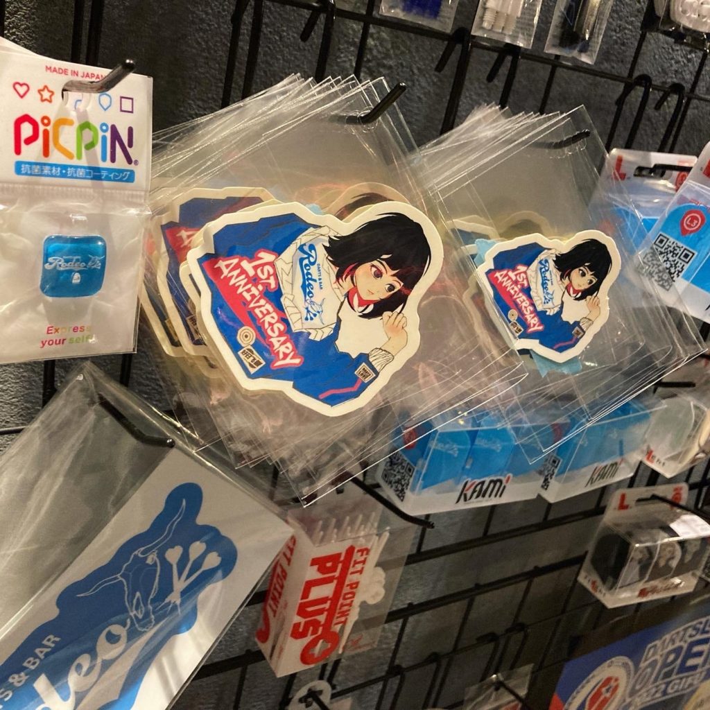 DARTS&BAR Rodeoさま 1周年記念ステッカー