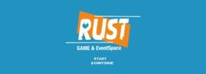 RUST GAME ＆ EVENT SPACE さま 看板